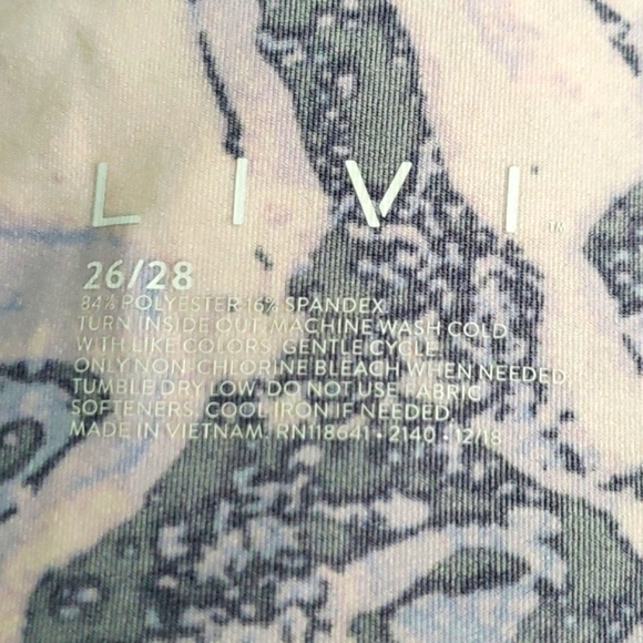 (NWT) LIVI Active SS Top Sz 26/28 - Picture 4 of 4